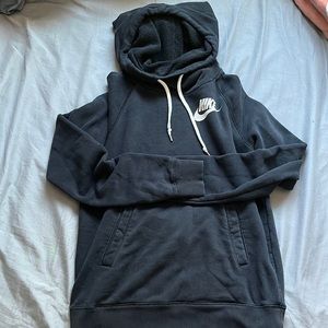 Black Nike funnel neck sweatshirt